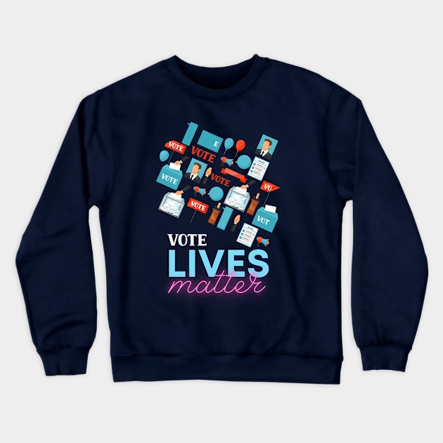 US Election 2020 Crewneck Sweatshirt by UJ Store